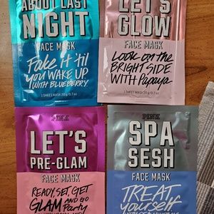 4 Victoria's secret face masks new